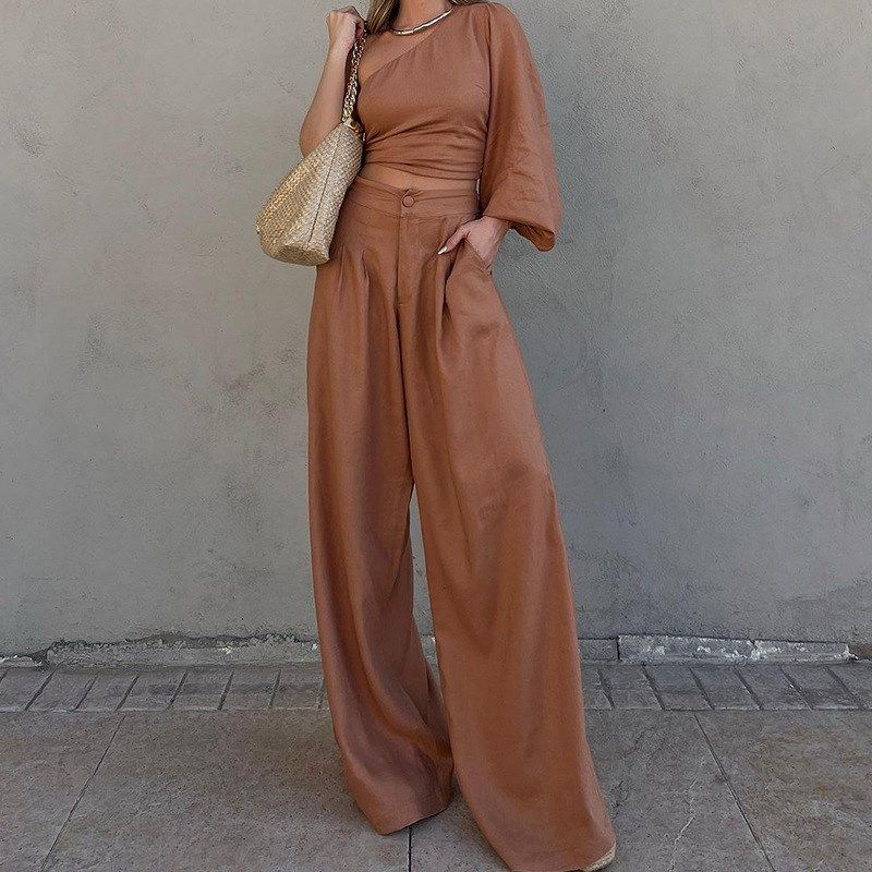 

Summer Thin Loose Bohemian Long Sleeve Print Medium Long Car Brown XL