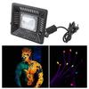 Violet LED Black Light Aluminum Alloy 50W 385 to 400nm IP65 Waterproofing Blacklight Flood Light for Party   Bar