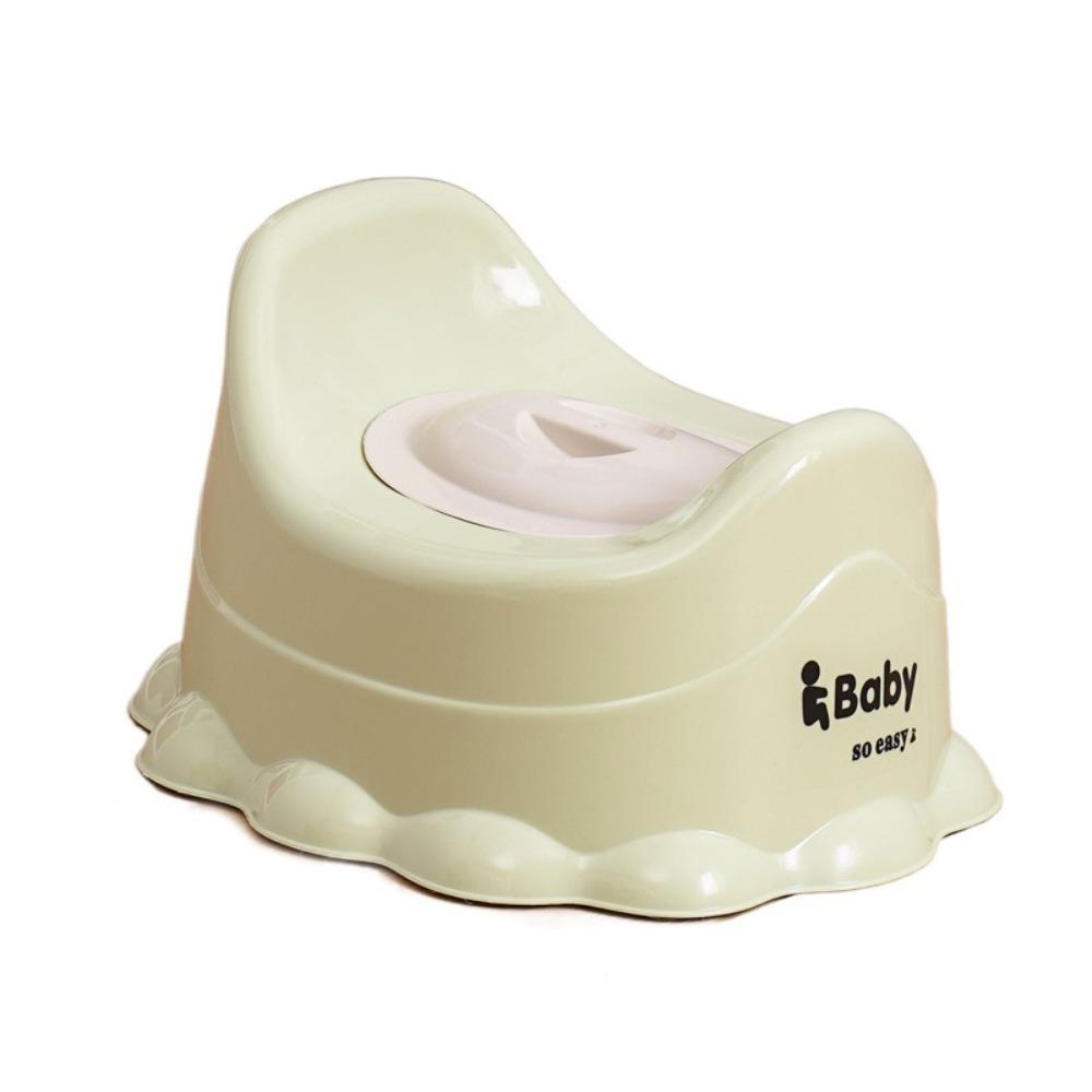 

Мультяшное детское сиденье для приучения к горшку Эргономичный дизайн Туалетные принадлежности для мальчиков и девочек 0-6 лет зелёный