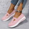 Fashion Mesh Knitted Flats Shoes for Female Shoes 2024 Summer Casual Sneakers Woman Breathable Soft Sole Loafers Zapatos De Mujer