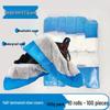 Thickened Non-Woven Disposable Shoe Covers - Extra Large, Full Elastic Fit for Adults and Children