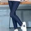 Girls Winter Denim Long Pants Kids Thicken Warm Thick Leggings Fleece Elastic Waist Trousers