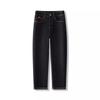 Spring High Waist Slimming Harem Jeans for Women - Petite Casual Denim