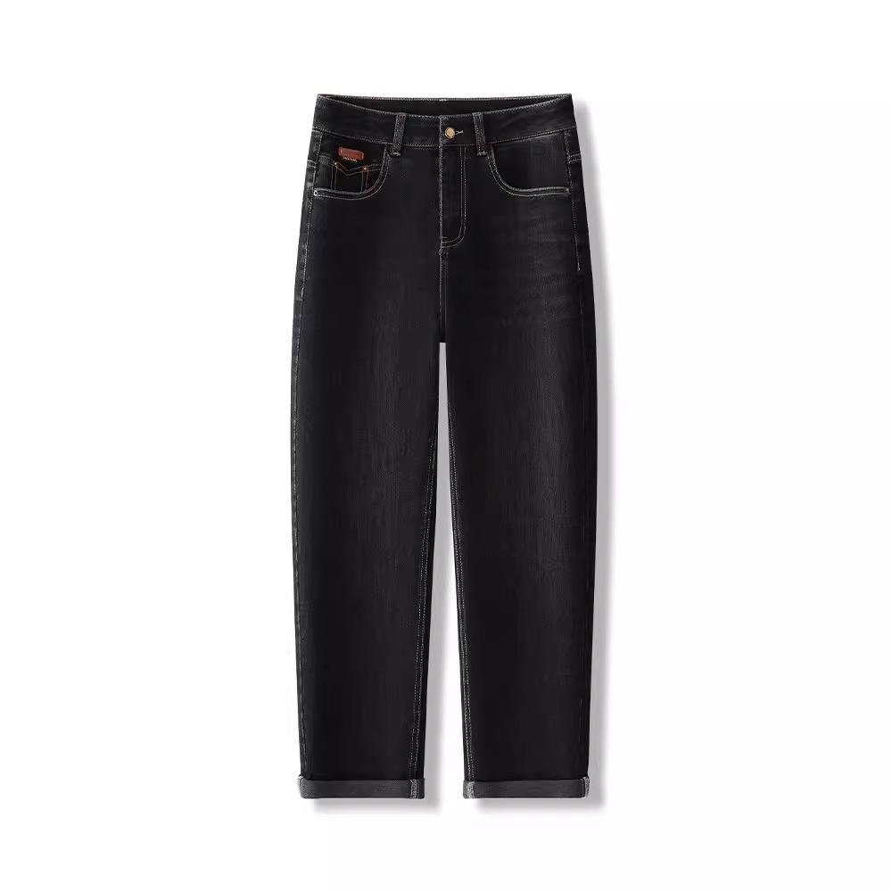 

Spring High Waist Slimming Harem Jeans for Women - Petite Casual Denim XL (116-125)