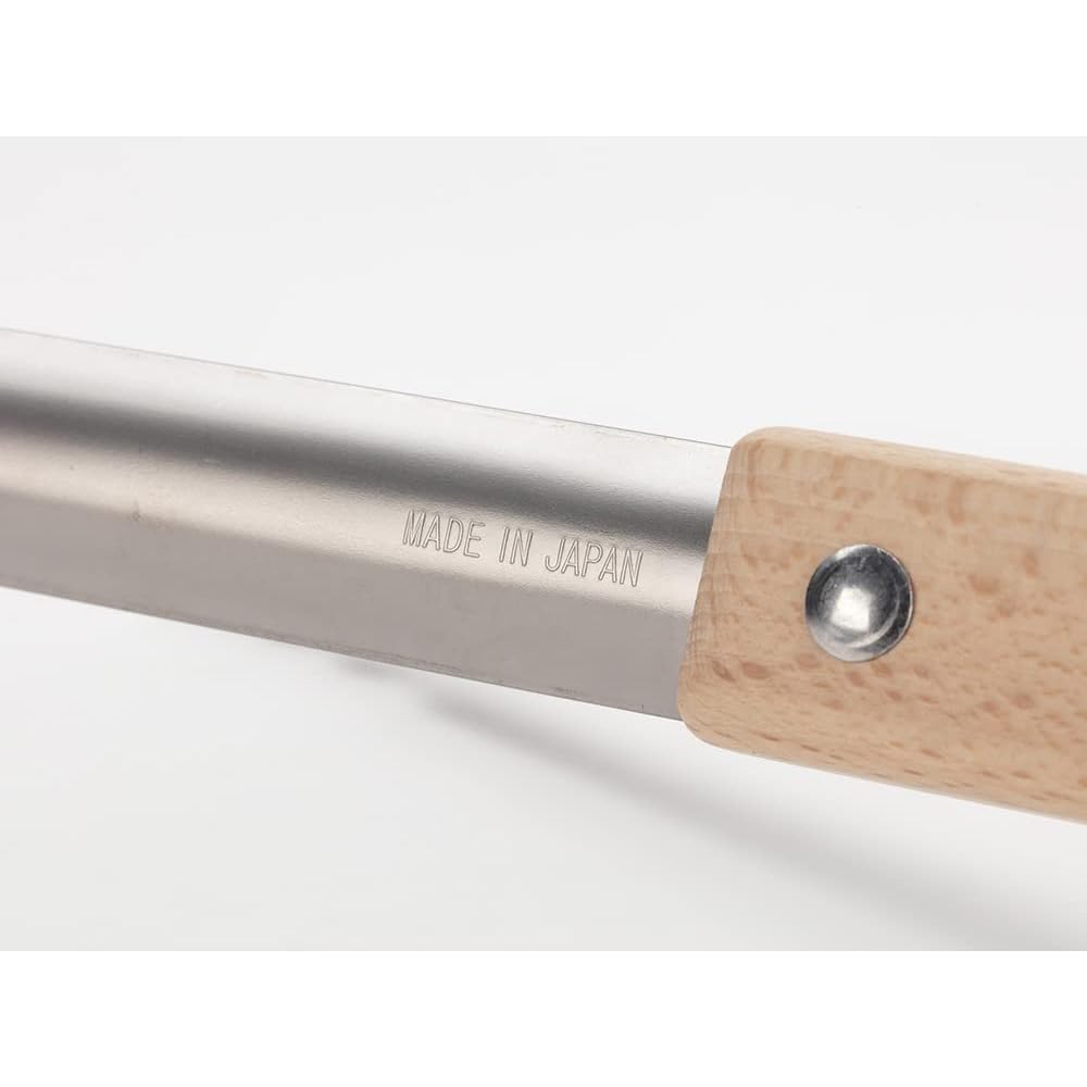Snow Peak N-020 Fire Tongs Stainless Steel Grip Beech Wood Cooking Utensil