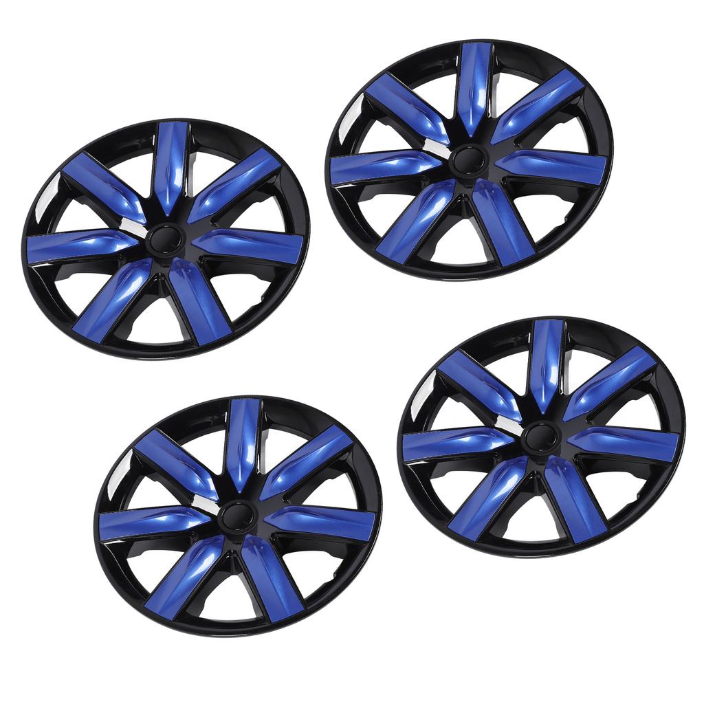 4Pcs Car Hub Cap 19in Sporty Look Protective Buckle Installation Wheel Hub Cap Cover for Model Y