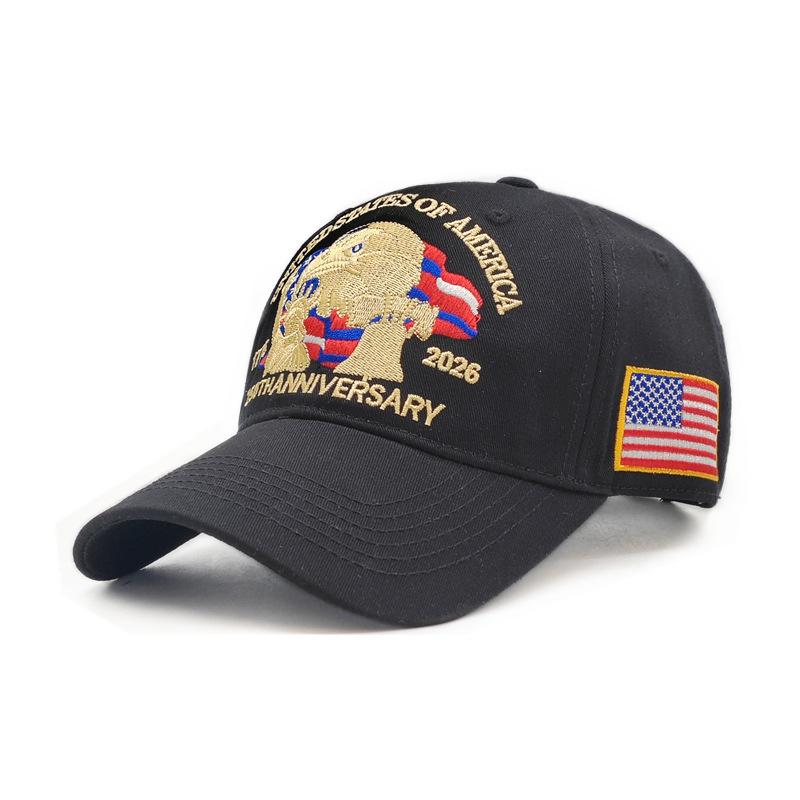 Embroidered for American Eagle 250th Anniversary Commemorative Polyester Cotton Baseball Cap One Size