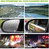 2Pcs Automotive Oil Film Cleaning Brush,Reusable Oil Film Cleaning Brush,Glass Cleaning Board,Oil Film Cleaning Brush,Car Glass Oil Film Cleaner For