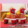 New Year Horse Plush Doll With Ultra Soft Short Pile For Home Decor And Collectors