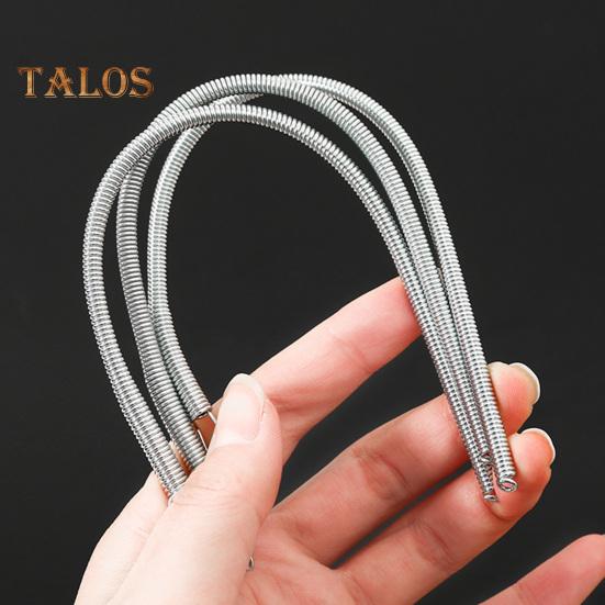 Infila cordoncino a molla flessibile fai da te Infila cordoncino flessibile Strumento per infilare cordoncino flessibile per felpe con cappuccio, pantaloncini, pantaloni, coulisse di ricambio