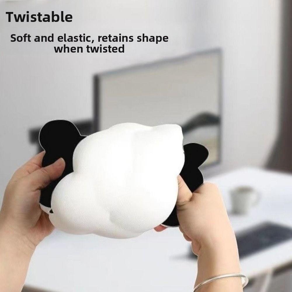 Ergonomic Mouse Cushion PU Leather Cloud  Mouse Pad Keyboard Wrist Support Pad  Desktop Accessories