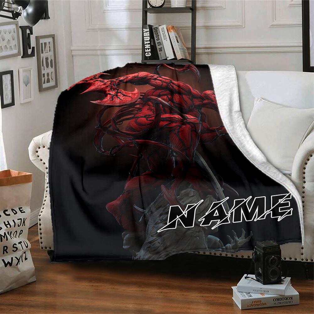 Custom Name "Spider-Man: Web Heroes" blanket for Couch & Bed, Plush Cozy Fuzzy Blanket Super Soft & Warm Blankets for Fall and Winter. 090816