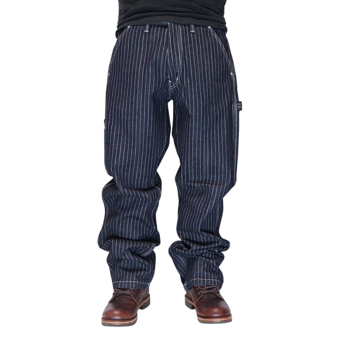 

Джинсы Kojima Jeans KOJIMA GENES Рабочие 13oz Wabash Сделано в Одном Штанине, Деним, Япония, Мужские, Стирка, RNB-1413-Wabash-36