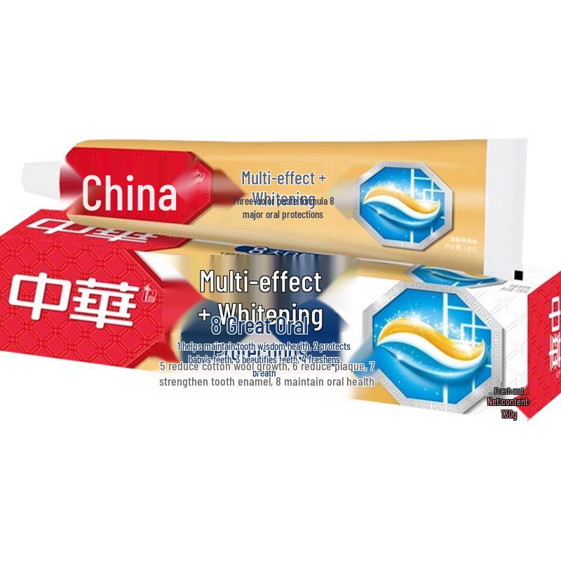 

Zhonghua Multi-Effect Whitening Fresh Mint Toothpaste