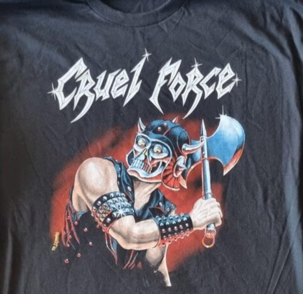 

Vintage CRUEL FORCE Power Surge Shirt Unisex Concert S to 5XL BO387 Unisex T-Shirt XXXXL