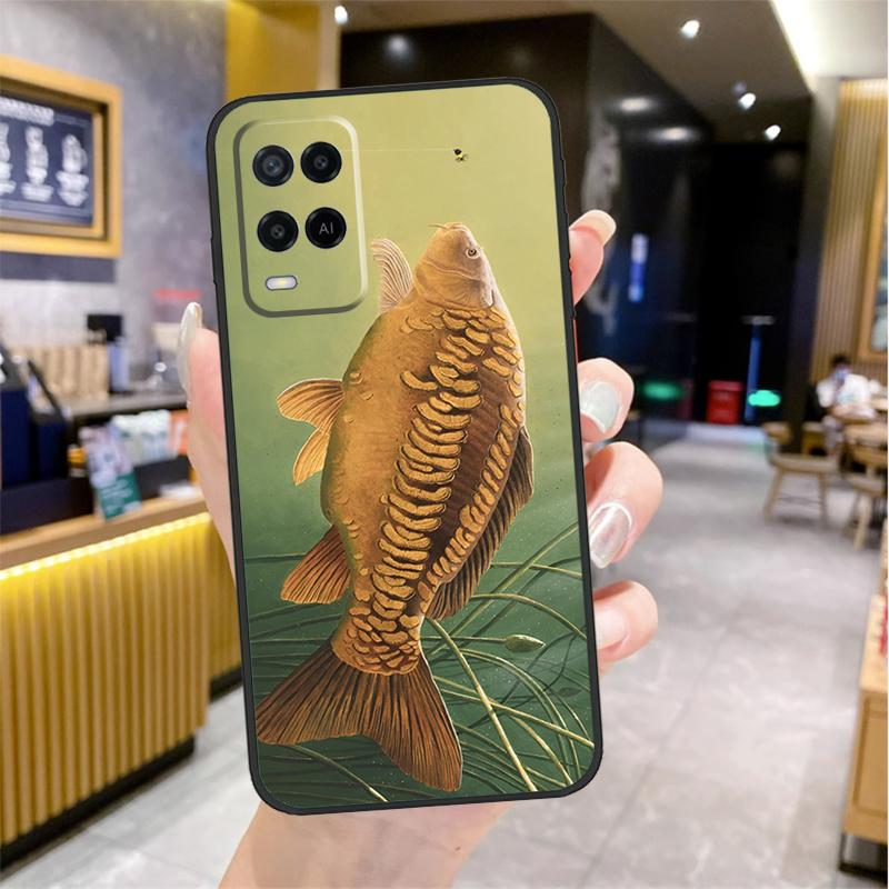 Chub Carp Fish Case For Oppo A5 Pro A15 A17 A57 A77 A60 A80 A40 A18 A38 A58 A78 A98 A96 A76 A16 A94 A74 A54