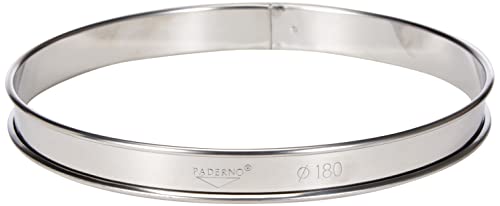 

Paderno World Cuisine 7 1/8 дюйма на 3/4 дюйма кольцо для выпечки тарталеток