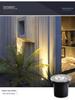 LED Waterproof Outdoor In-Ground COB Light - Round/Square for Courtyard, Walkway, and Lawn Landscaping