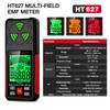 HABOTEST EMF Meter Radiation Detector Sound Level Decibel Meter Gas Detector Temperature Humidity Light Lux Meter Anemometer