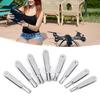 Professional Metal Servo Attachments, 10Pcs Chuck Pull Rod Connectors Clamp for Model Plane Enthusiasts