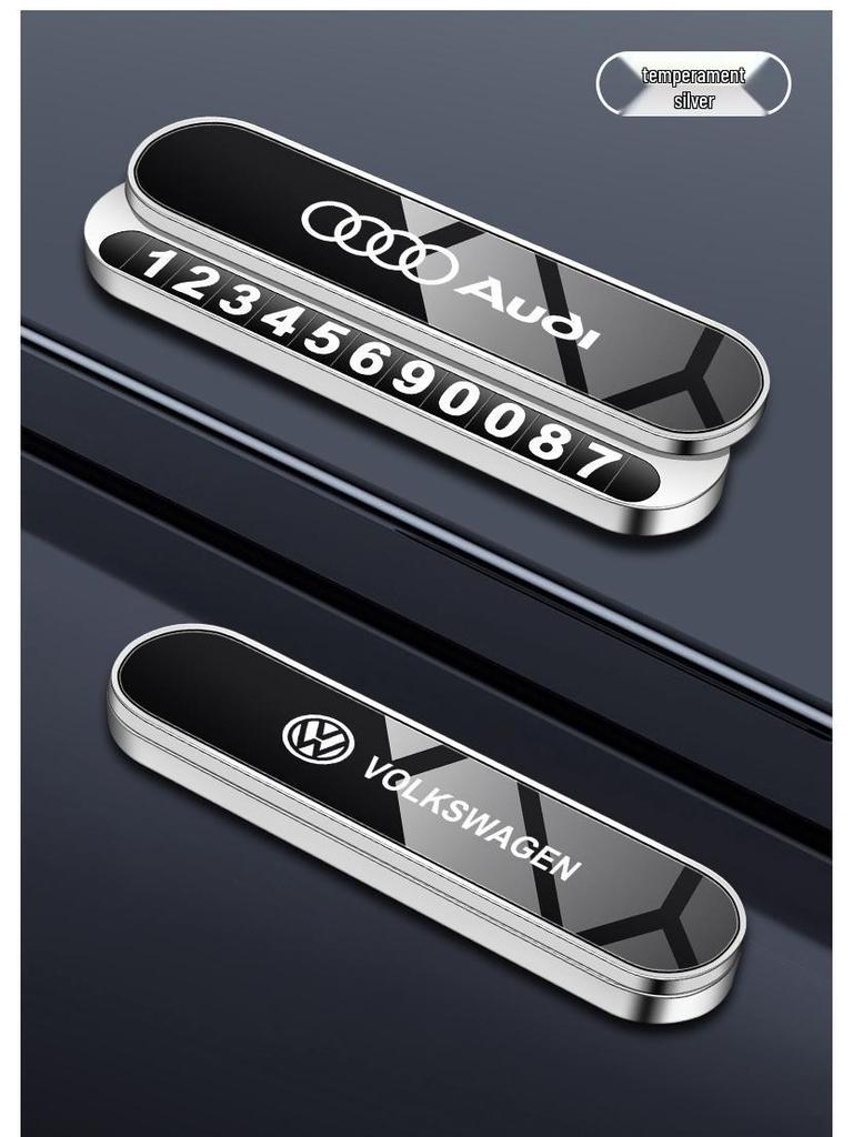 Subaru Parking Phone Card for Forester, XV, Outback, BRZ, Legacy - Car Relocation Plate with Sun Protection