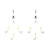 Carp Fishing Hook Ready Make 3 Way Swivels Connectors Triple Hook Fishing Hair Rigs Fishing Accessories Suspension Hook
