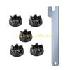 L8RE Juicing Machine Accessories Rubber and 1 Wrench Set for WP9704230VP