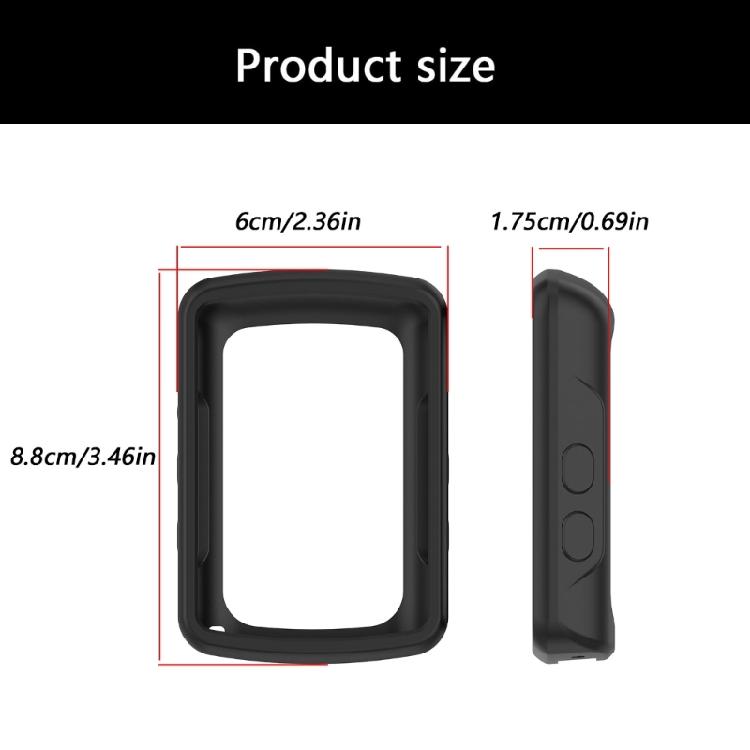 Flexible Silicone Shield Housing For Bryton 550 650 Bicycles Computer Device Scratch Proof Design During Hiking and Biking Trip