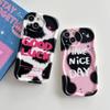 Letters Phone Case for Xiaomi Redmi Note 13 Pro 5G 12 4G 13 Pro Plus 11 10 Pro 12S Redmi 13C 12C 12 3D Wavy Curved Edge Cover