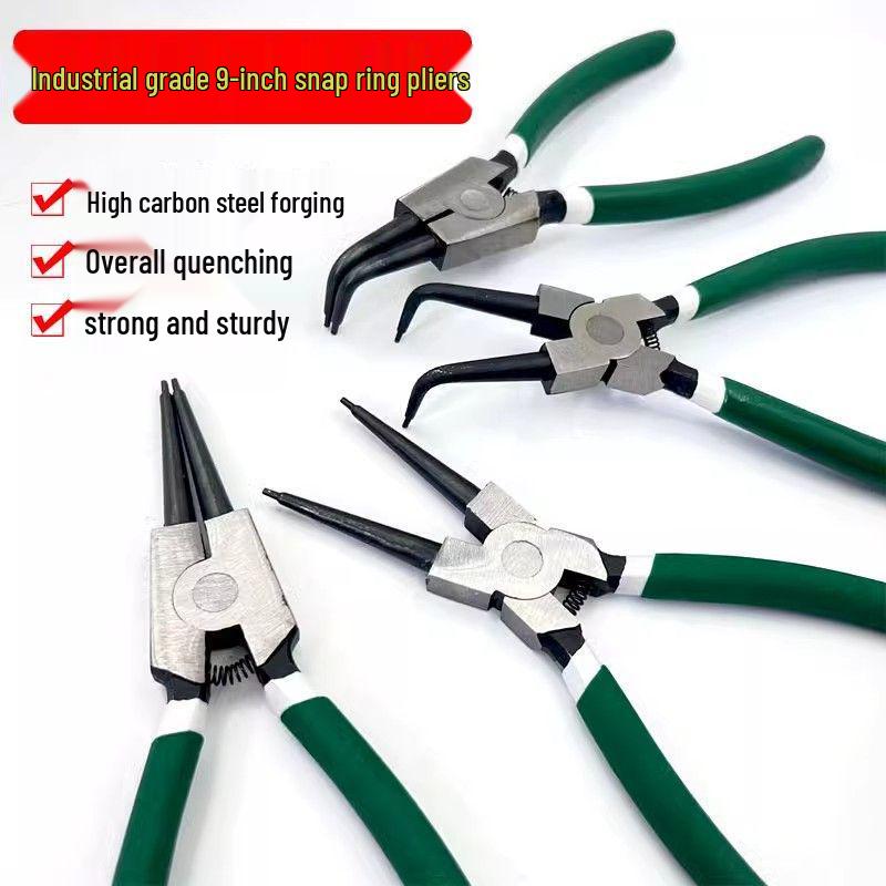 Snap Ring Pliers Set: 5", 7", 9", 13" Internal & External Circlip Retaining Ring Tools