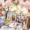40pcs Metal Balloons Set Including Solid and Confetti Balloons with Ribbon for Party Decoration Birthday Wedding Anniversary Celebration