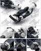 Stainless Steel Parts for and MGSD Modifications Shin Zaku Black Zaku High-Quality Detail-Up HG, RG, MG, PG, MGEX, (for MS-06R-1/1A/R-2 Matsunaga's