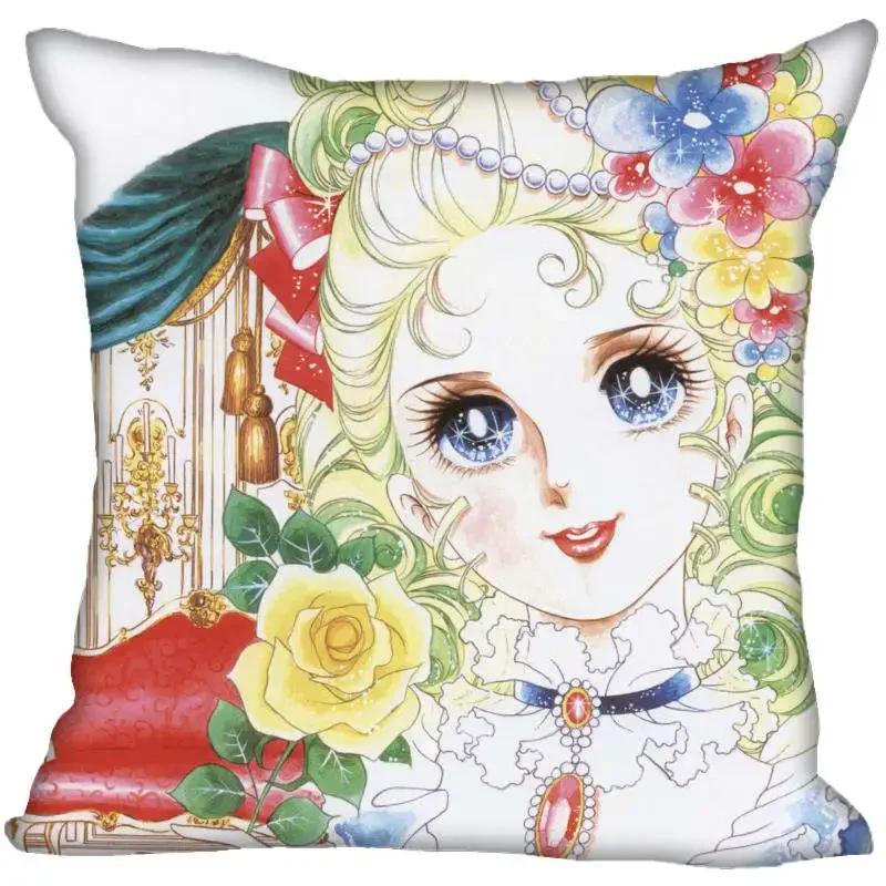 Anime The Rose of Versailles Pillow Cover Bedroom Home Office Decorative Pillowcase Square Zipper Pillow Cases Eco-Friendly 0406