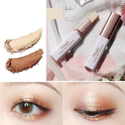 YiYe Two-tone Eyeshadow Stick 6 Colors 22g 22g, 06#rose Gold, 1 Piece