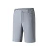 Comfortable Versatile Simple Mid-Waist Zipper Solid Color Breathable Five-Point Casual Shorts Men Shorts Rock-Gray 152520510-4