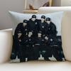 Trendy NNCT 127S Cushion Cover Breathable and skinfriendly linen pillowcase square removable and washable cushion