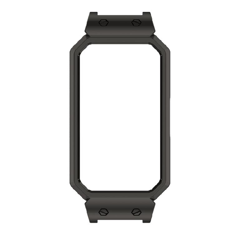 Steel Frame Screen Protector Smartwatch Wristband Accessory Protective Cover Case for Band 10 9 8