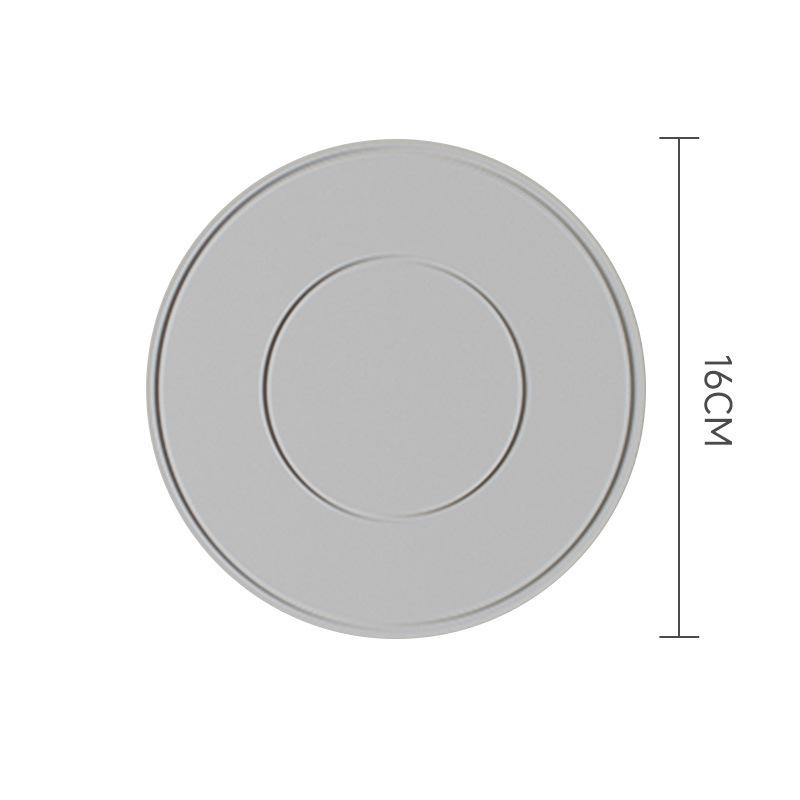 Thickened Soft Rubber Heat-Resistant Mat for Kitchen and Home Use, New Chinese Style