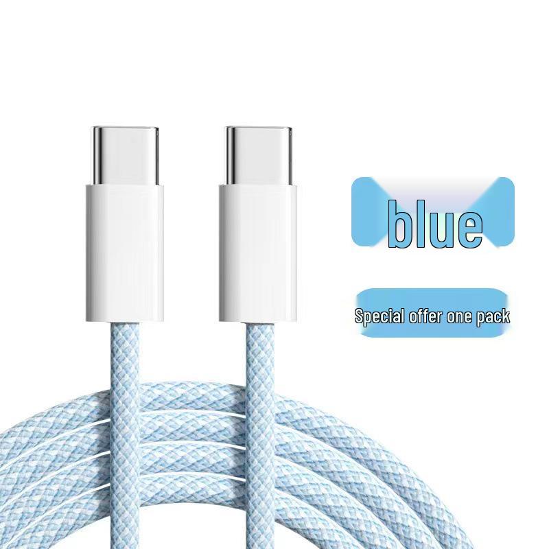 20W Macaron Braided Fast Charging Cable for Apple iPhone 15/14/13