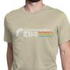 Retro Commodore 64 Tops T-Shirt Neu Reine Baumwolle T-Shirts Hemden C64 Amiga Computer Geek Nerd 3D T-Shirts Rundhals Tops & T-Shirts