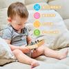 Joyreal Montessori Busy Board, Educational Toy, 1st, 2nd, and 3rd Birthday Gift for Boys and Girls, LED Toy, Fingertip Education, Early Development