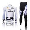 Long Sleeve Cycling Jersey Set Breathable Unisex Road Mountain Bike Apparel