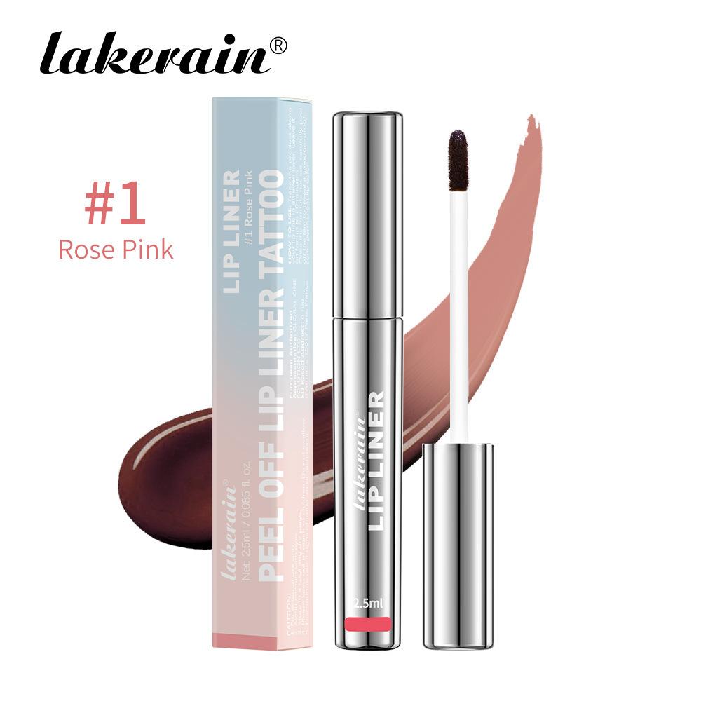 Lakerain Lift-off Lip Liner Matte Mist Lipstick Pencil Lift-off Lip Gloss Pencil