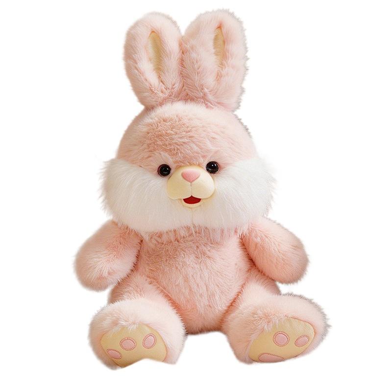 30cm Cute Rabbit Plush Toys Soft Stuffed Cartoon Animal Doll Kawaii Sitting Rabbit Toy Pillow for Birthday Gifts