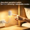Soft Eye Protecting Light USB Star Projector Night Light, Starry Sky Lamp with Film Slides, Touch Dimming Holiday Decoration & Timer, Flexible