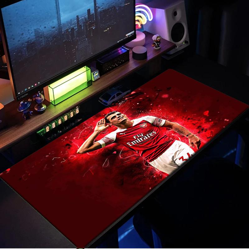 Tappetino Mouse Momento Celebrativo Arsenal, Base in Gomma, Tappetino Mouse per Giocatori e Uso Ufficio, Scrivania da Gioco, Tappetino Facile da Pulire Regali di Natale per Fan