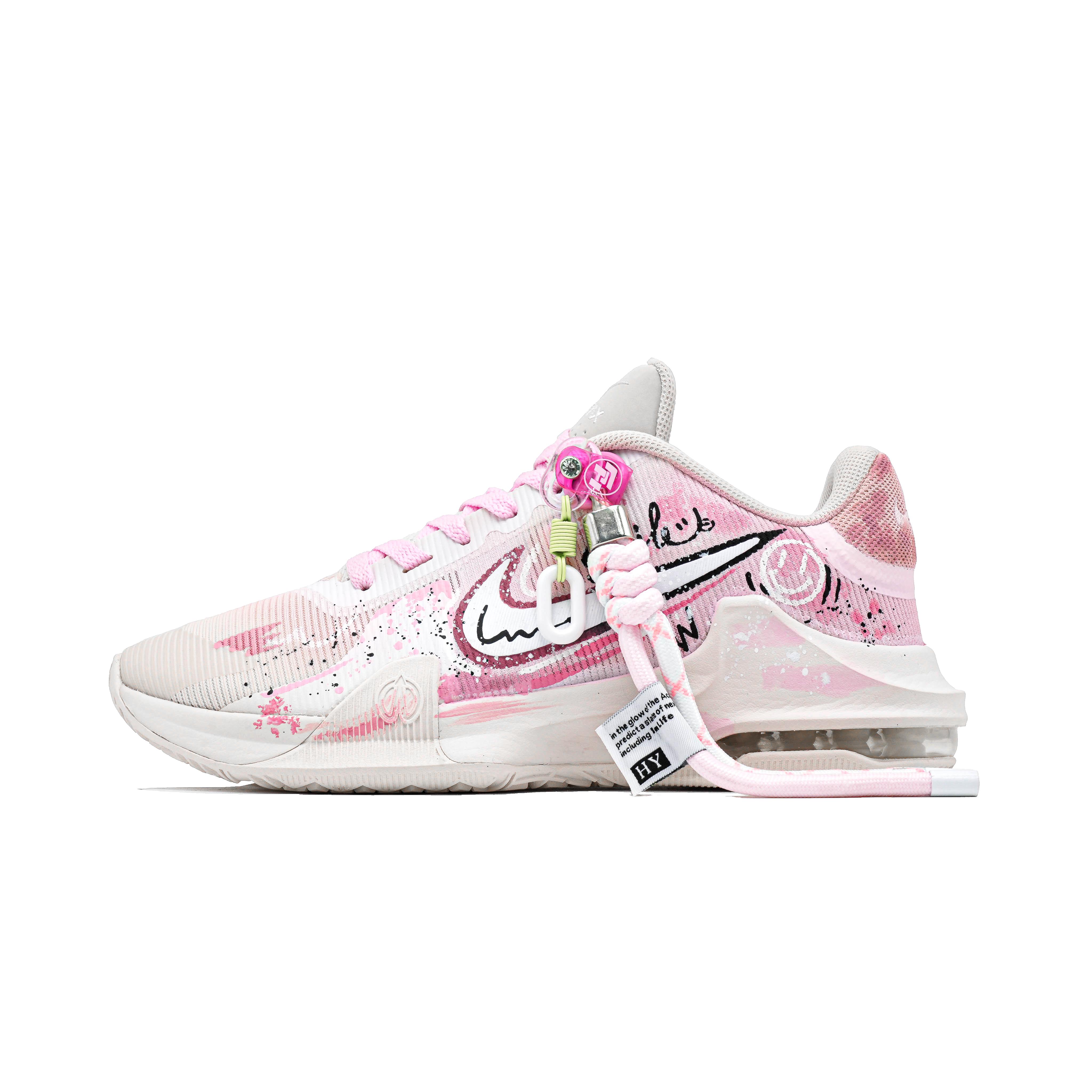 

Nike Air Max Impact 4 Adventure Smile Fabric Cushioning Abrasion Resistant Cushioning, Wear Resistant Low top DM1124-008(Team1027-) 40