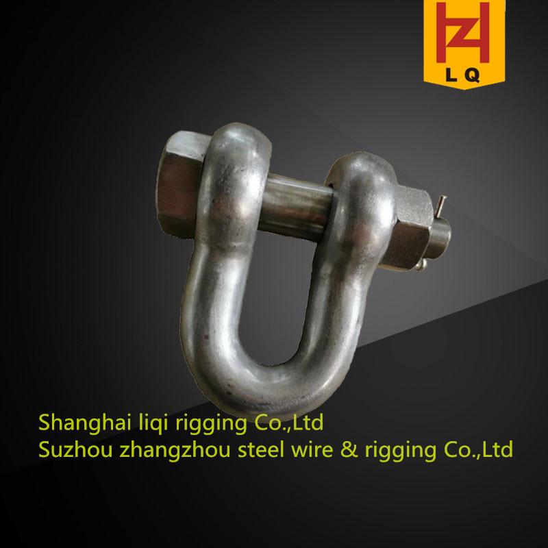 Zhang Zhou Marine Shackle DX-M-5T, 304 Stainless Steel Forged Wire Rope Shackle