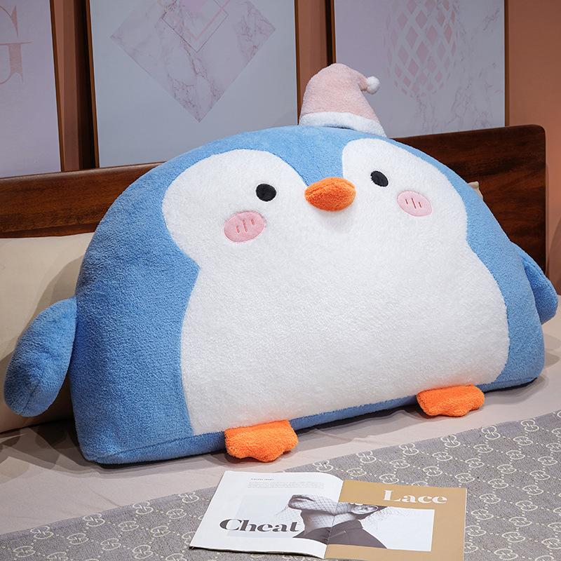 85cm Penguin Plush Back Support Pillow