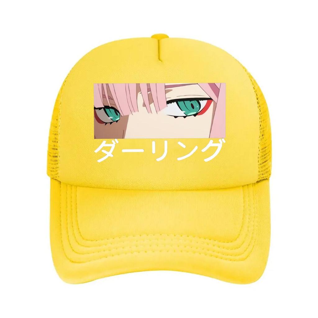 Darling In The Franxx Eyes Art Mesh Baseball Cap Casual Hat Outdoor  For Womens Unisex FeUnisex